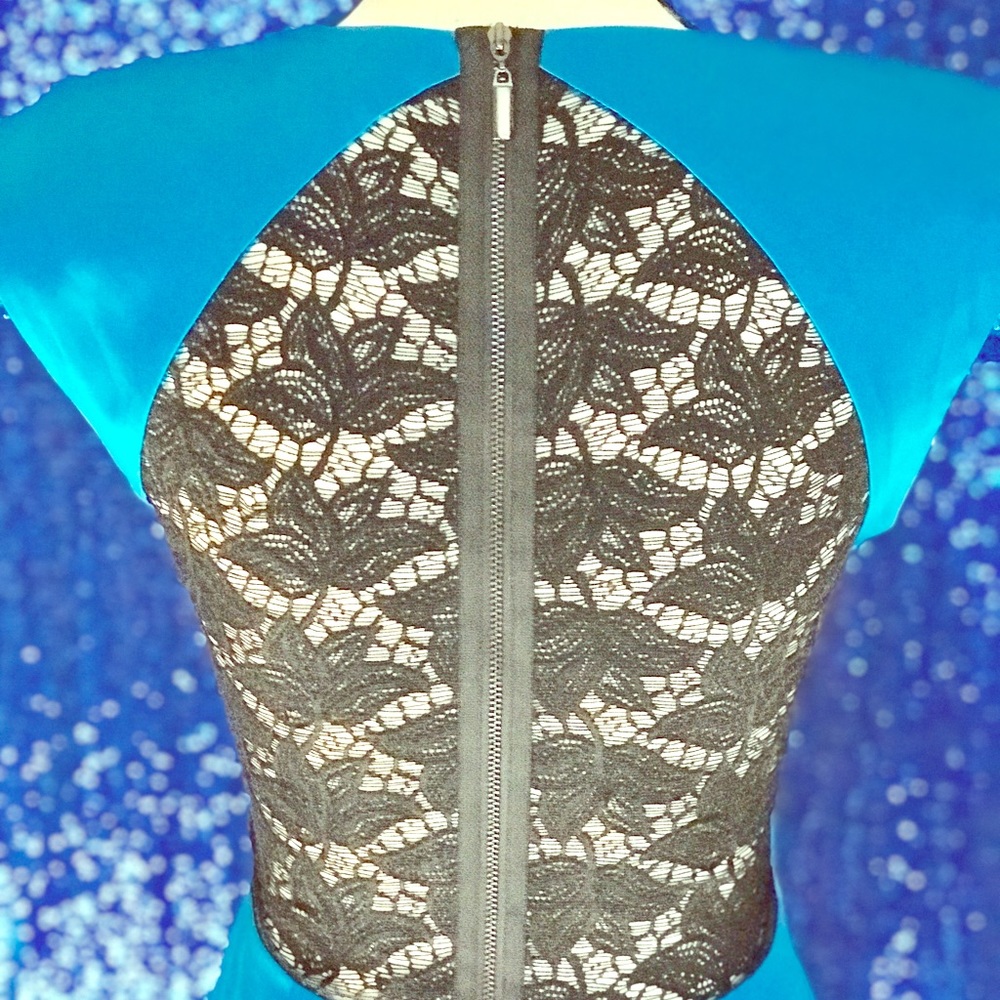 Beautiful Turquoise cocktail/interview dress